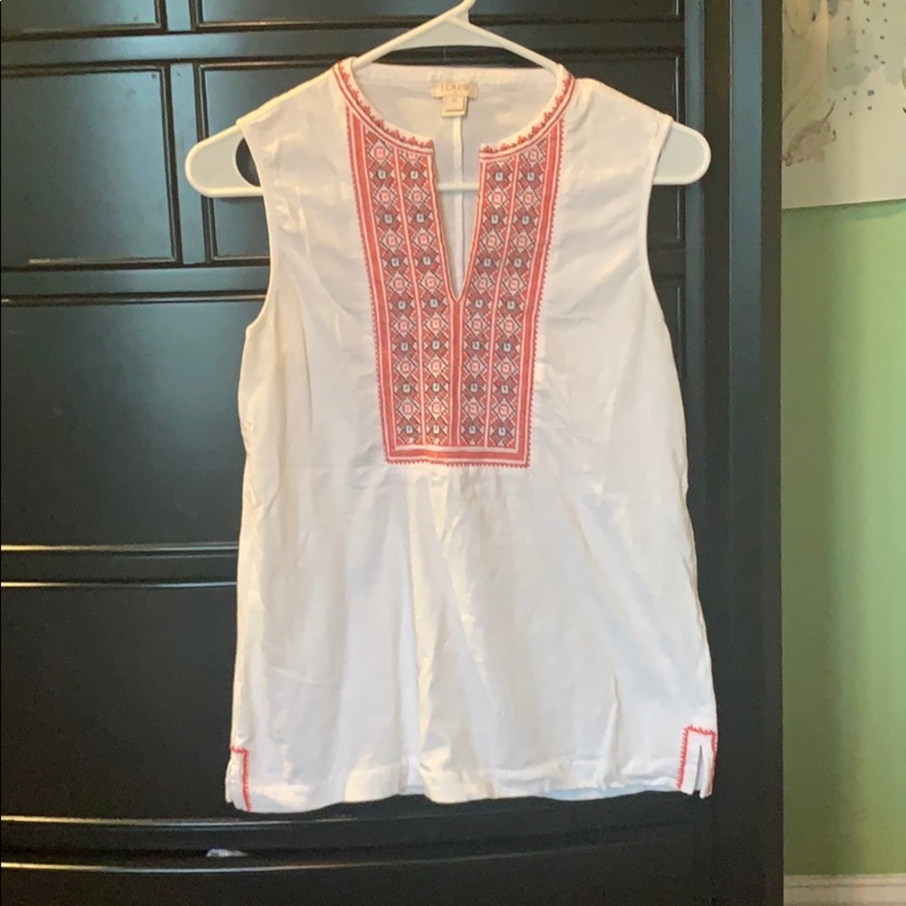 J Crew Sleeveless Tunic